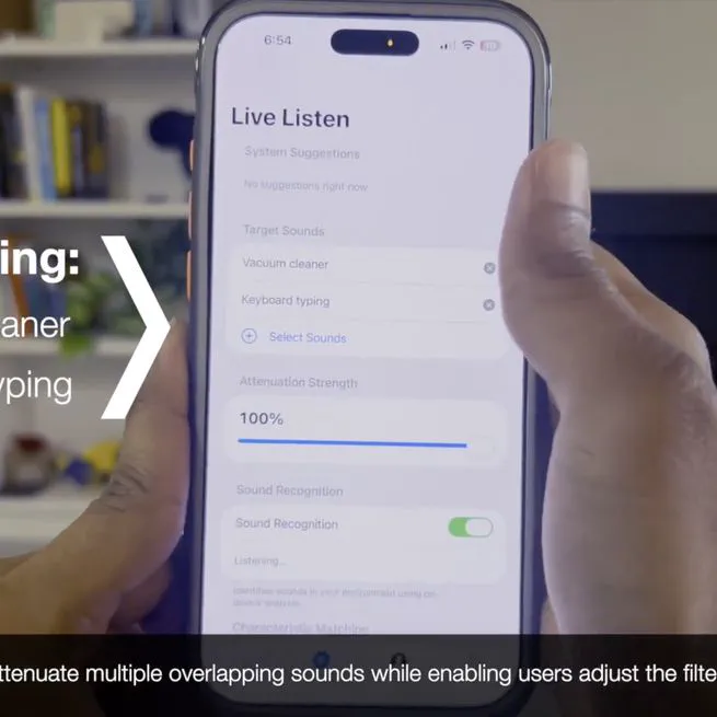 Real-Time Multi-Target Sound Attenuation for Noise Sensitivity